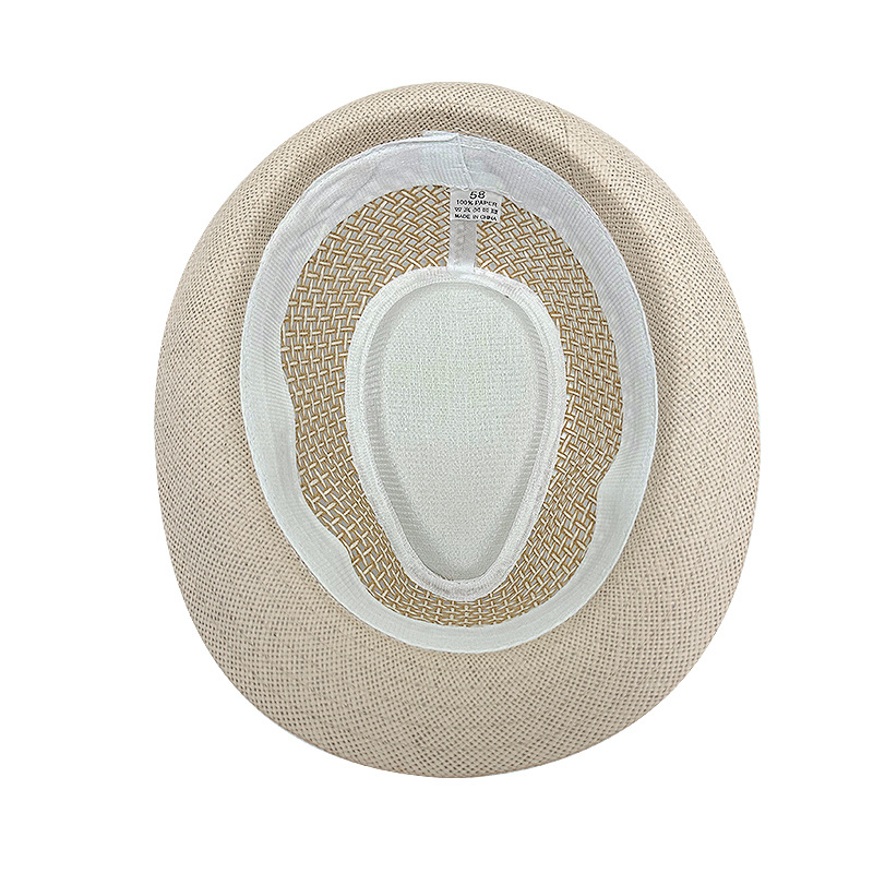 lightweight straw fedora