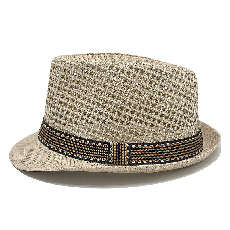 lightweight straw fedora