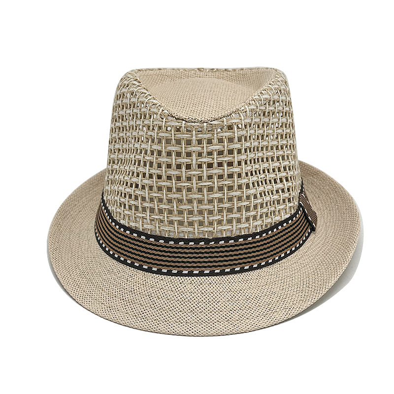 lightweight straw fedora