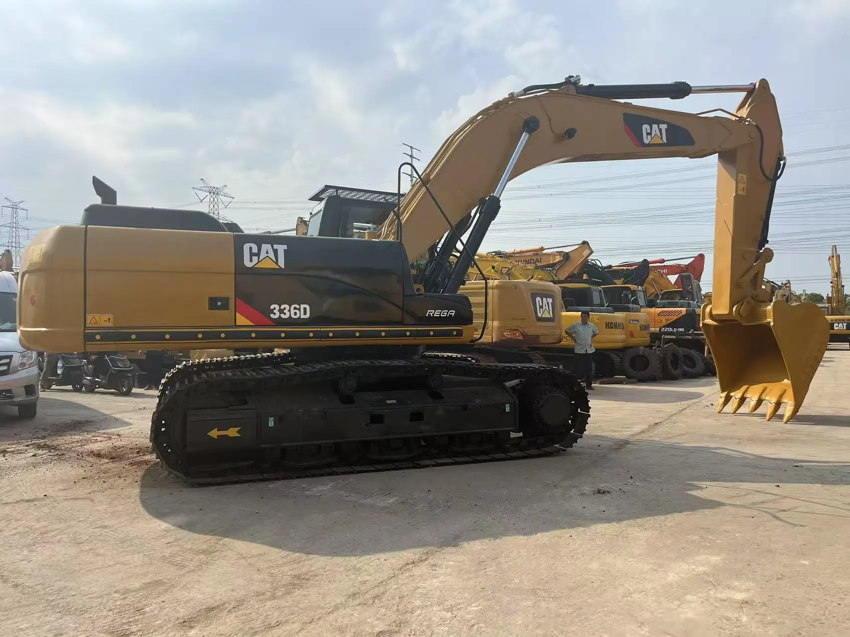 High performance Used Excavator Machine Used Caterpillar 336D Excavator 1