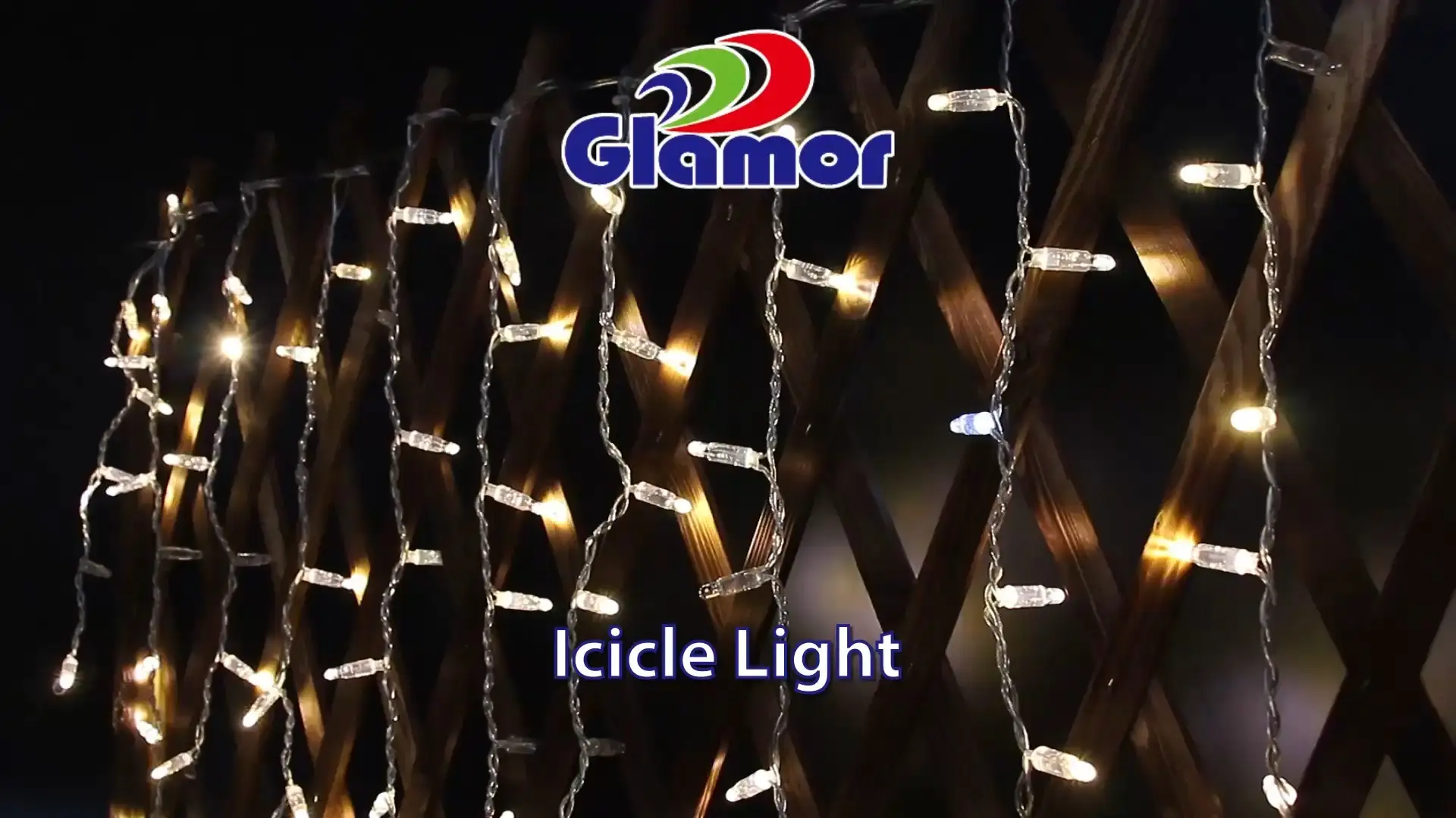 Dili Masudlan og Tubig nga LED Icicle Lights, multi-mode warm glow, perpekto para sa dekorasyon sa gawas sa Pasko | Glamor 1