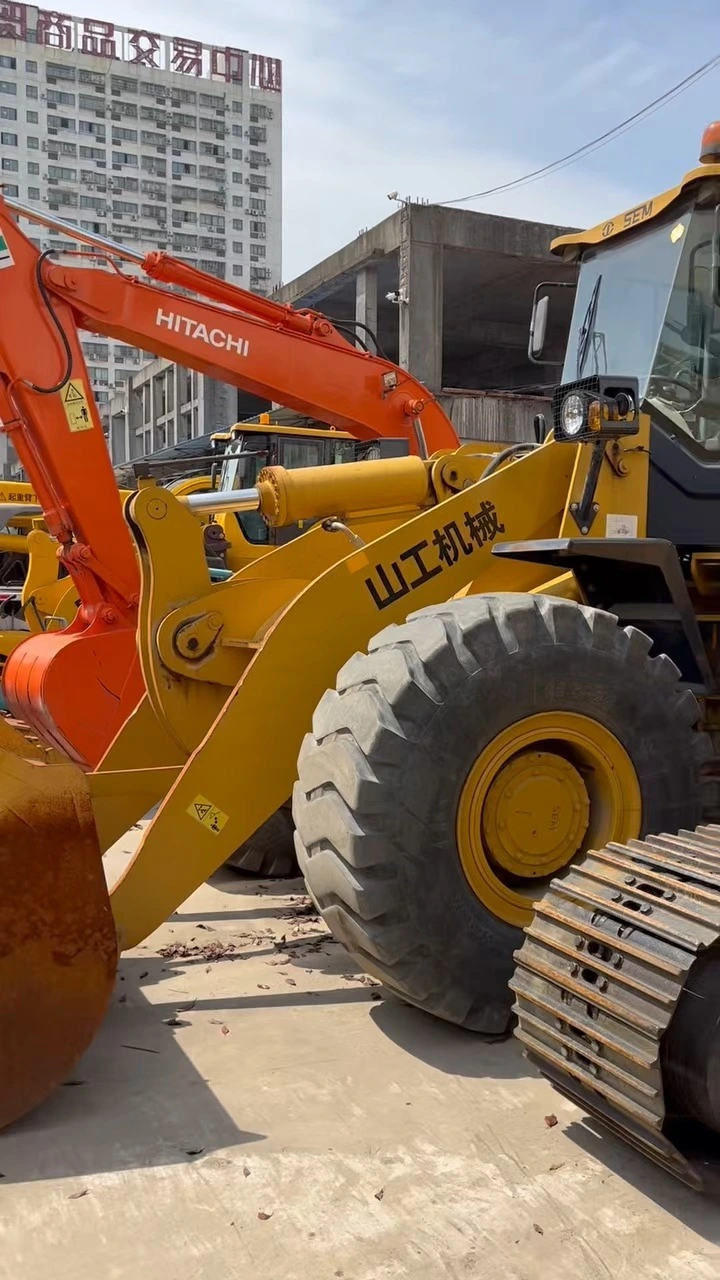 SEM656D Wheel Loader 5Ton Mataas na Episyenteng Konstruksyon 1