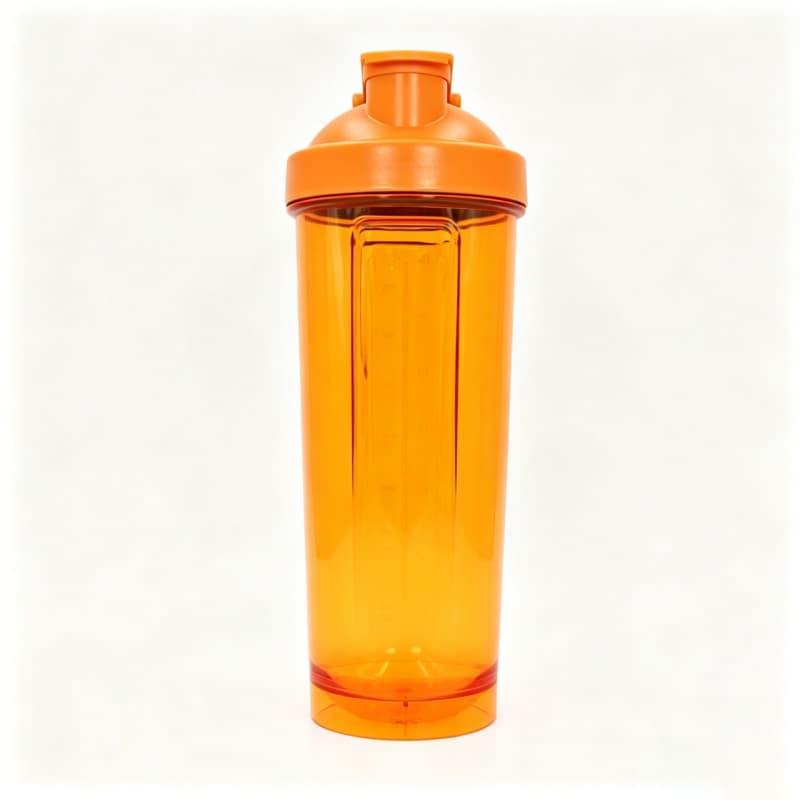 Bottiglie shaker per proteine ​​da 700 ml (950 ml a pieno carico) all'ingrosso | Personalizzazione OEM/ODM con sfera di miscelazione in metallo 5