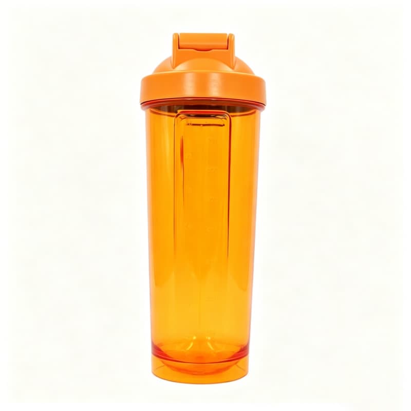 Bottiglie shaker per proteine ​​da 700 ml (950 ml a pieno carico) all'ingrosso | Personalizzazione OEM/ODM con sfera di miscelazione in metallo 4