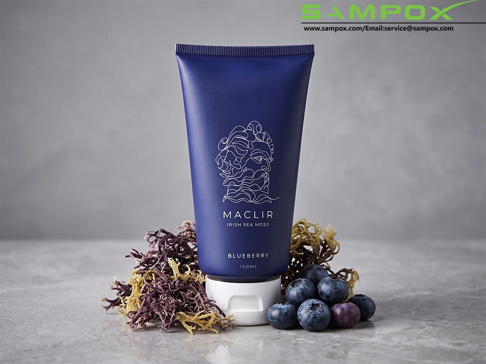 Bisnaga cosmética versátil em PE, 150ml, com tampa flip-top. 1