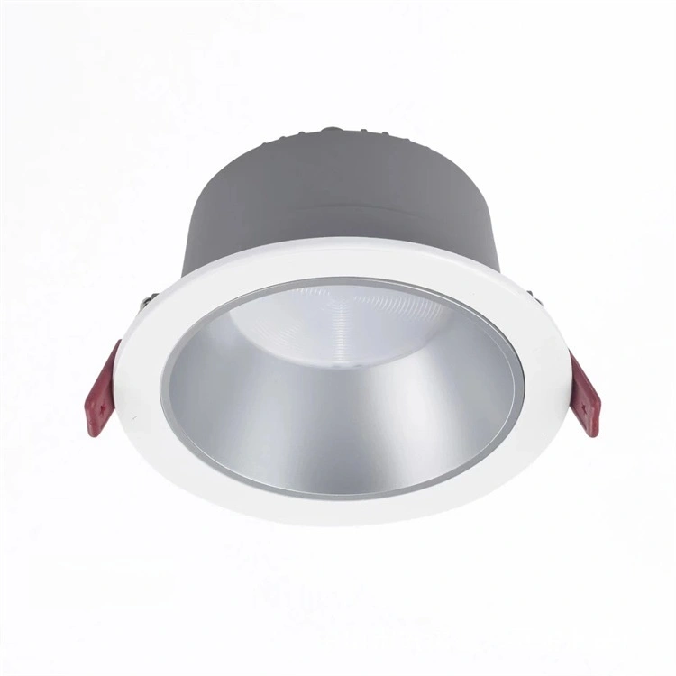 Modern Light Luxury Style 190mm Outer 165mm Cut Out 20W Deep Anti Glare UGR<19 LED Recessed Downlight for Large Space Villa Hotel Mall HTD-Q8P-60A-309 1
