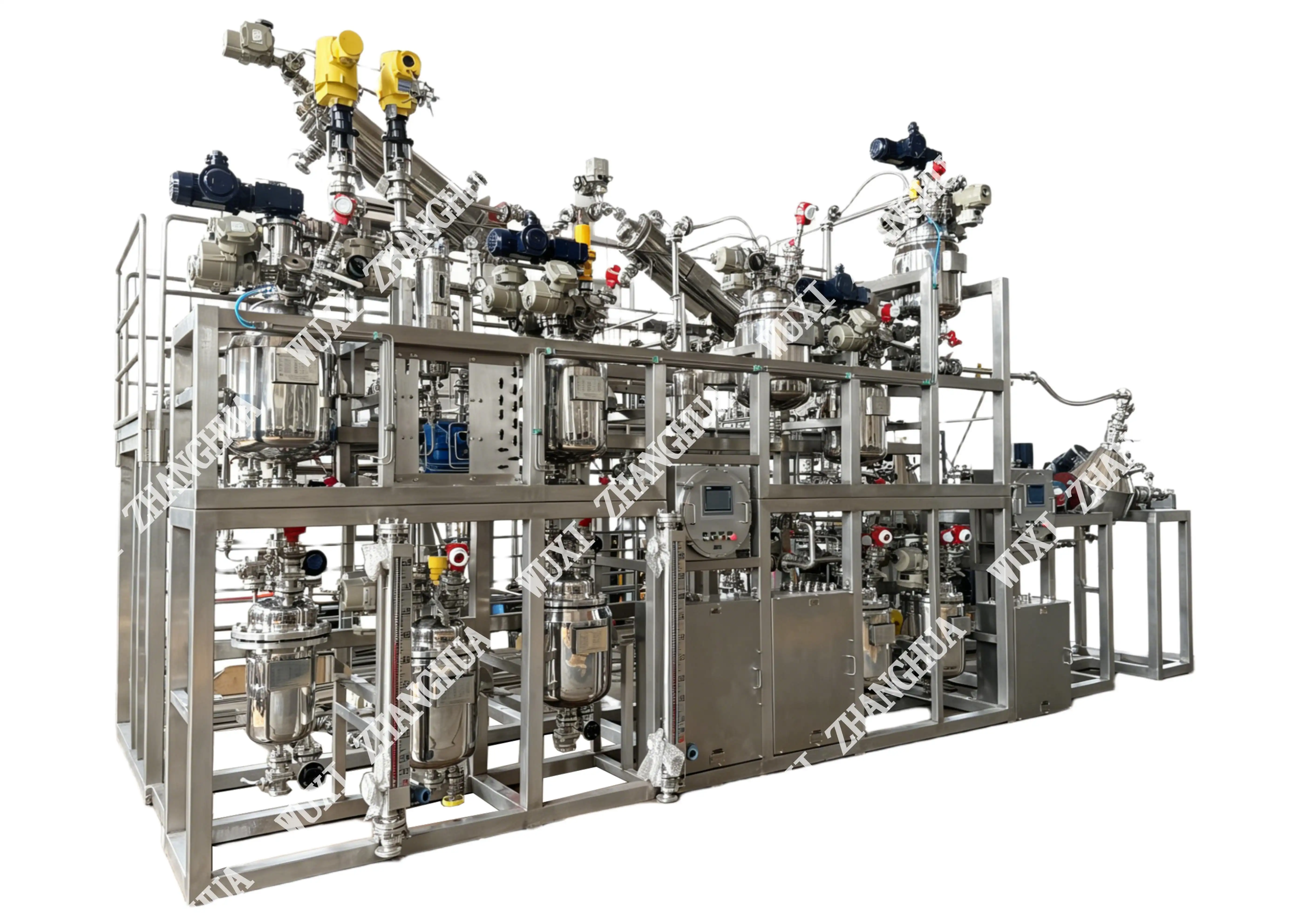 Skid-mounted Reacting-Crystallizing-Filtering-Drying production Systems 1