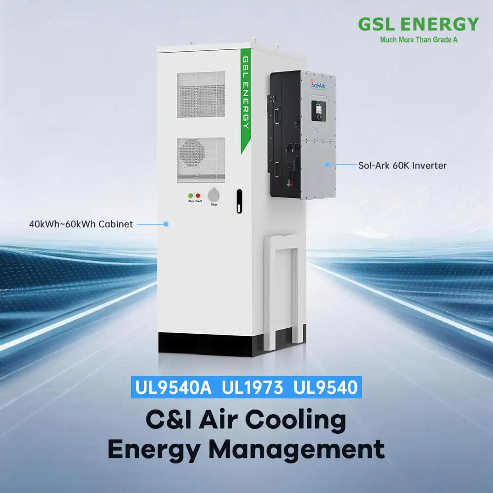 Сертифікована UL система акумуляторів BESS з повітряним охолодженням потужністю 10–60 кВт·год для комерційних та промислових потреб 1