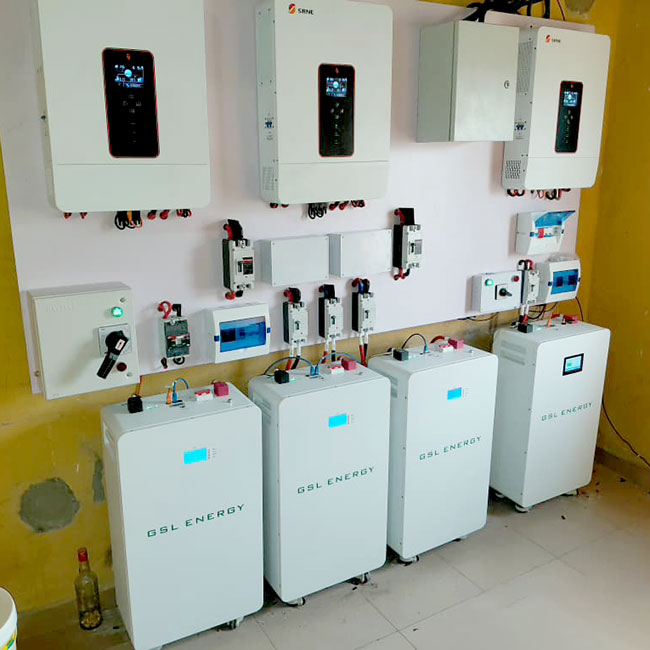 64kWh Home Solar Battery Storage System in Nigeria | GSL Energy