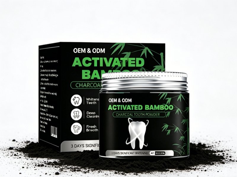 Activated Charcoal Teeth Whitening Powder - Natural Bamboo Charcoal Tooth Powder, Removes Stains & Plaque, 60g 1