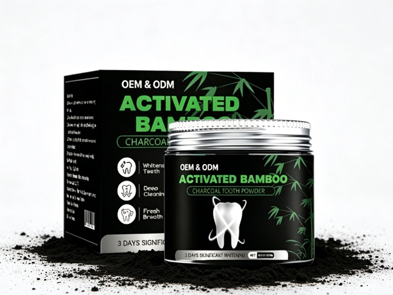 Activated Charcoal Teeth Whitening Powder - Natural Bamboo Charcoal Tooth Powder, Removes Stains & Plaque, 60g 1