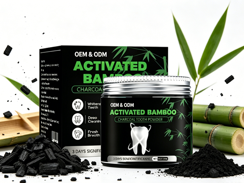 Activated Charcoal Teeth Whitening Powder - Natural Bamboo Charcoal Tooth Powder, Removes Stains & Plaque, 60g 2