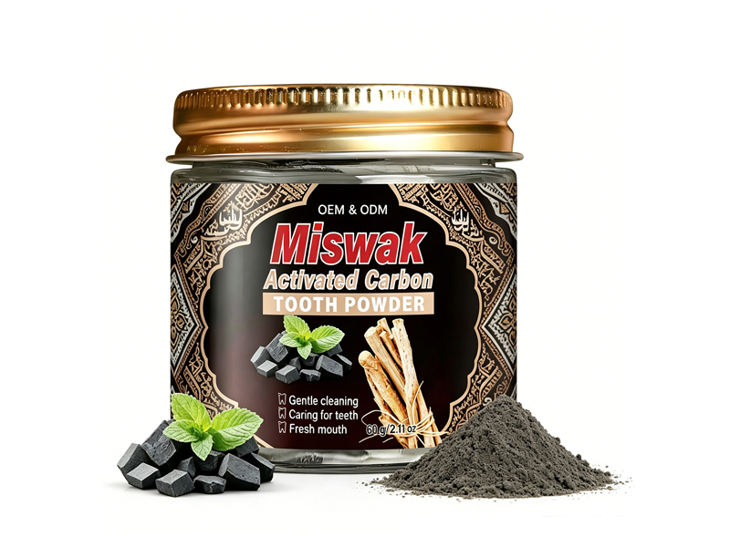 Miswak Activated Charcoal Tooth Powder 60g – Dual Action for Stain Removal & Gum Care 2