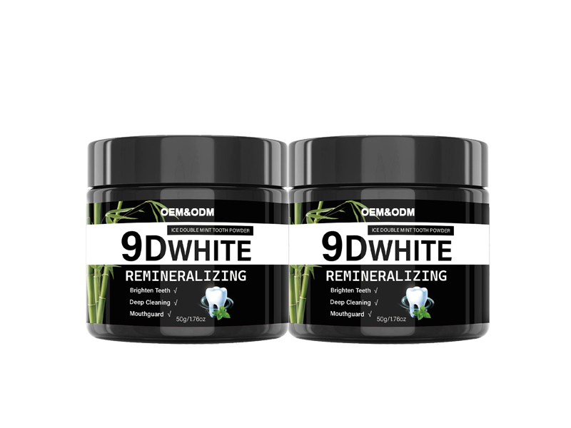 Peppermint Bamboo Charcoal Tooth Powder 50g – Cool Freshness + Activated Charcoal Whitening: Dual Breath Management 2