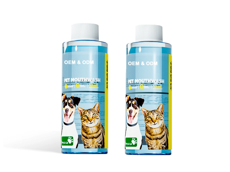 Custom OEM & ODM Pet Mouthwash - No Brushing Required, Antibacterial Formula for Dogs & Cats, Fresh Breath & Oral Health 2