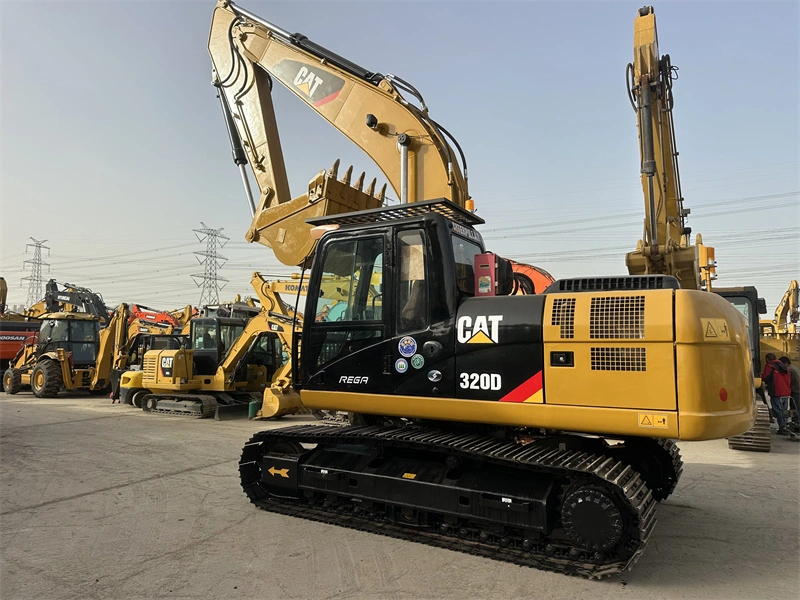 Clean Used Cat 320D Excavator With AC Heat And Auxiliary Hydraulics Ready To Go 1