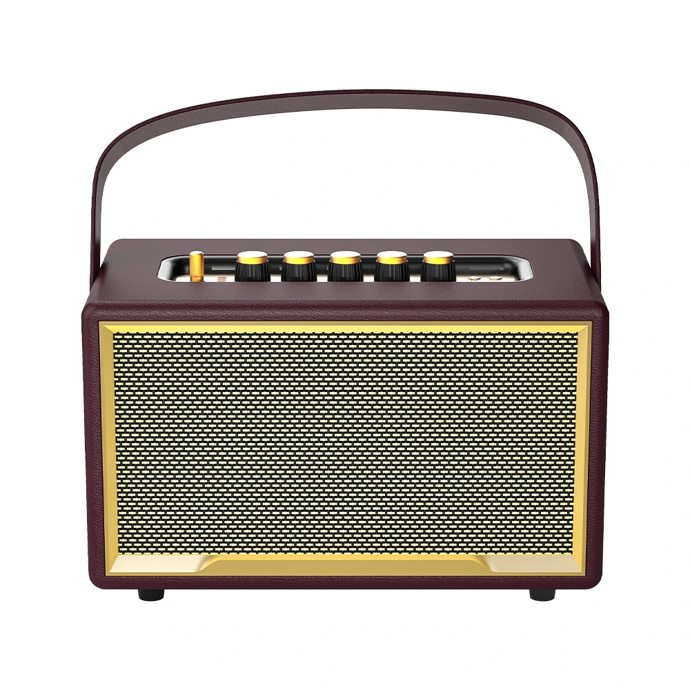 Mini enceinte karaoké Bluetooth portable 80 W avec haut-parleurs 4" + deux haut-parleurs 2" et radio FM | Deluxe AV HF-Z83 1