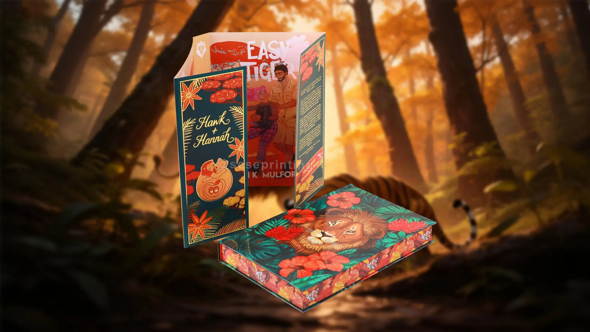 Hardcover Special Edition with Dust Jackets, Spot UV and Foiling Cover, Sprayed Edges 1