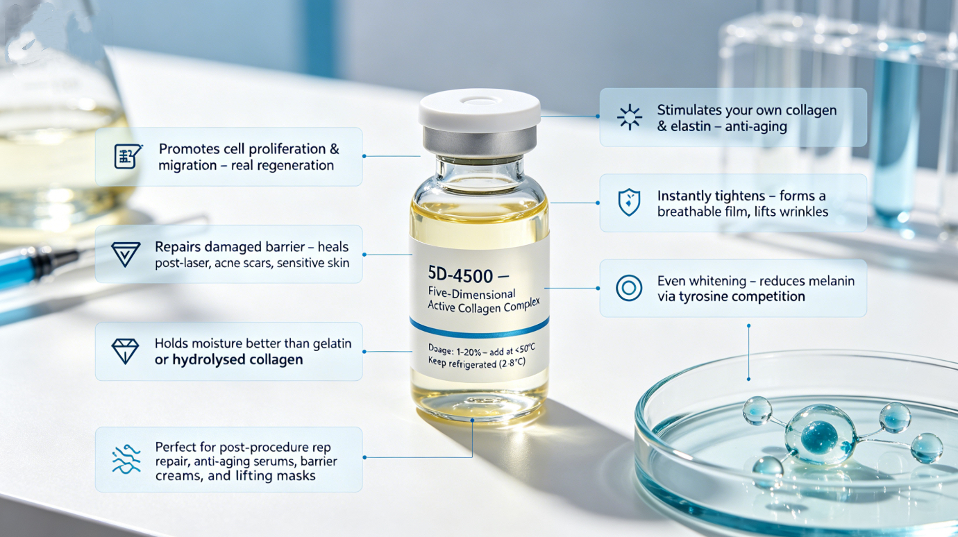 5D‑4500 – Five‑Dimensional Active Collagen Complex | Triple‑Helix ...