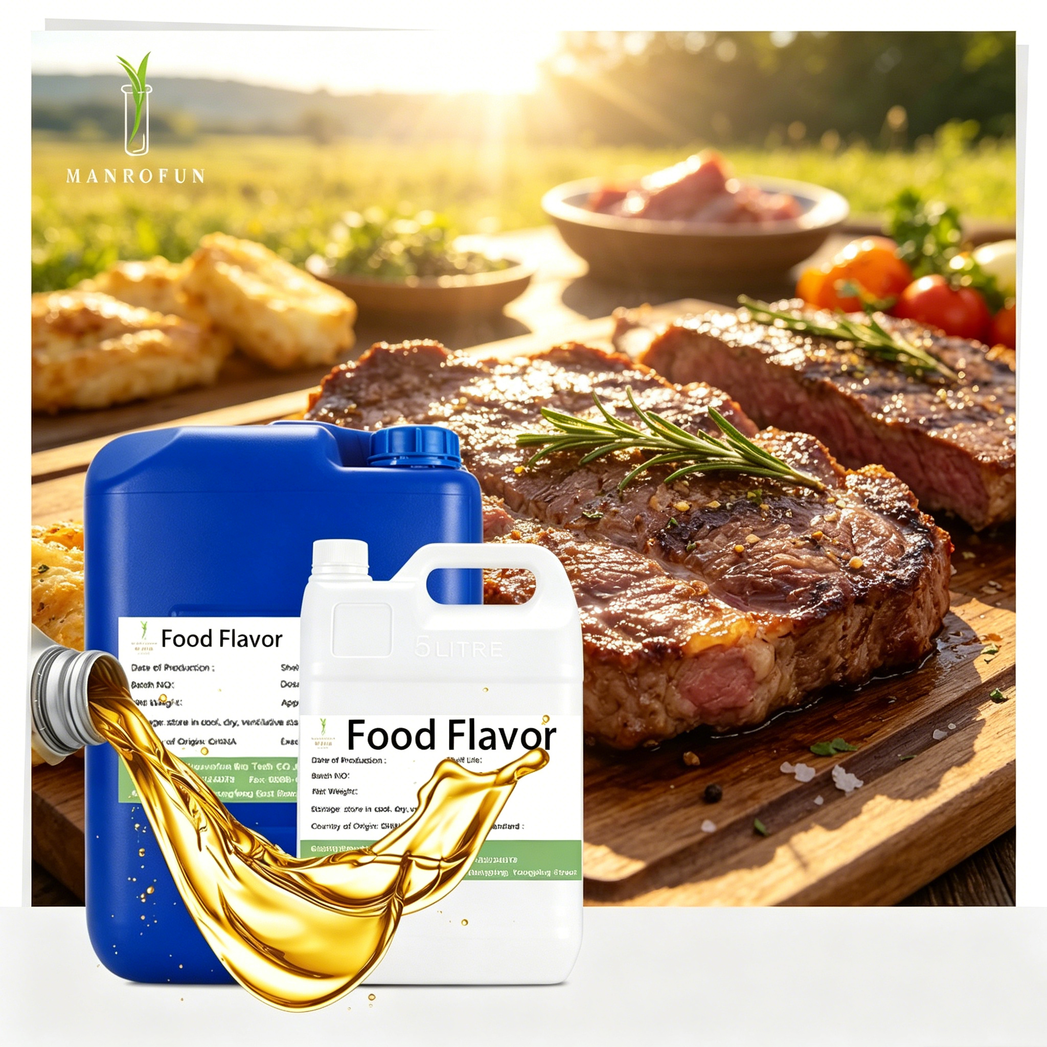 Würziges Aroma für gegrilltes Rindersteak, geeignet für Fleisch und Snacks 1