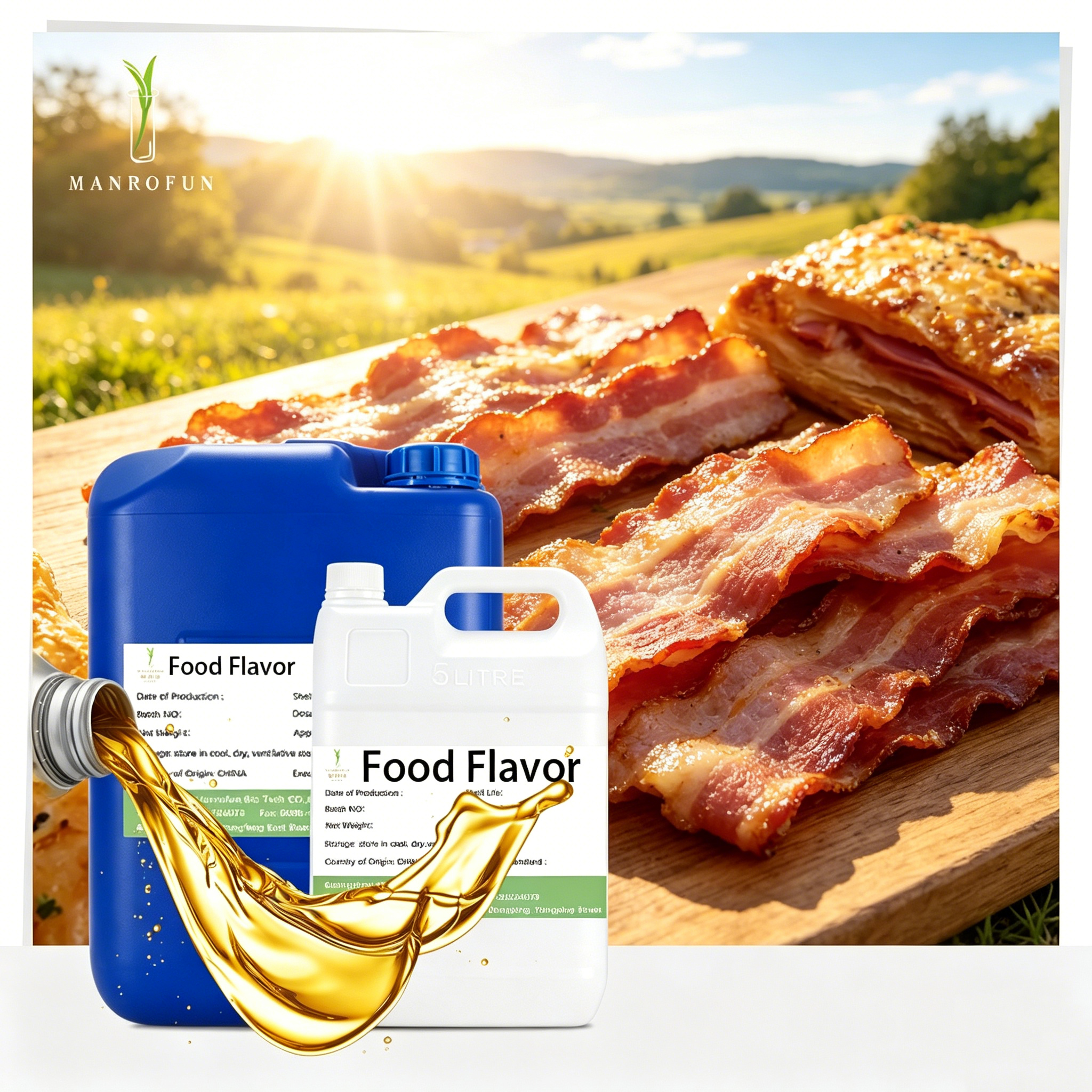 Smoked Bacon Savory Flavor Concentrate for Processed Foods & Snacks 1