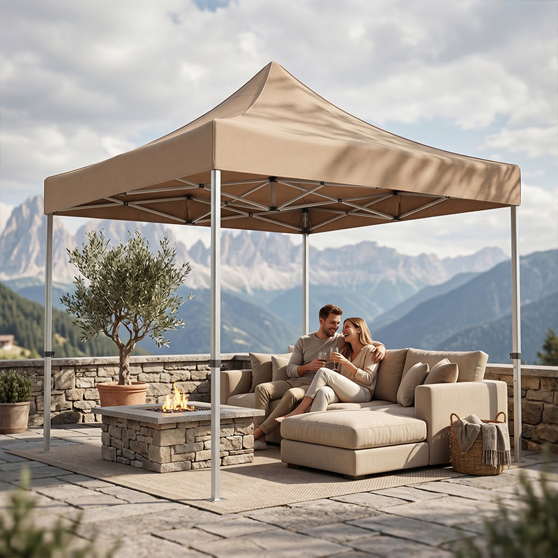 High-strength 300D Polyester Fabric Pop-up Canopy Tent 6