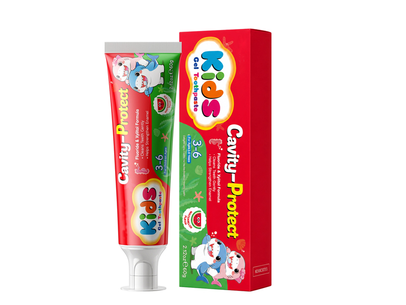 Kids Anticavity Fluoride Toothpaste Watermelon 60g, Formula for Baby Teeth Cavity Prevention 1