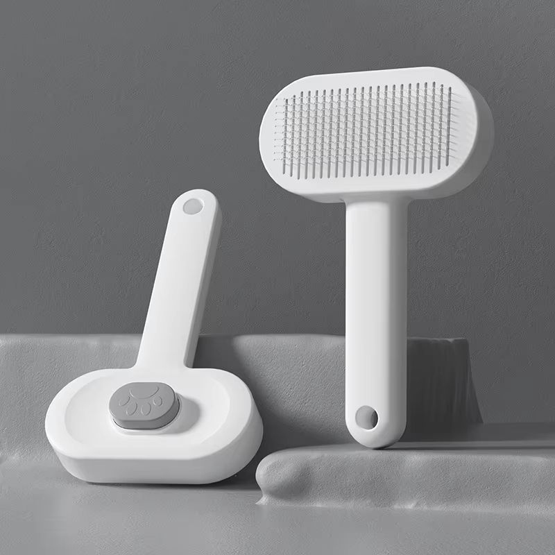 ROADREIGN - Peigne de démêlage professionnel - Brosse en acier inoxydable de qualité salon pour une maison sans poils 2
