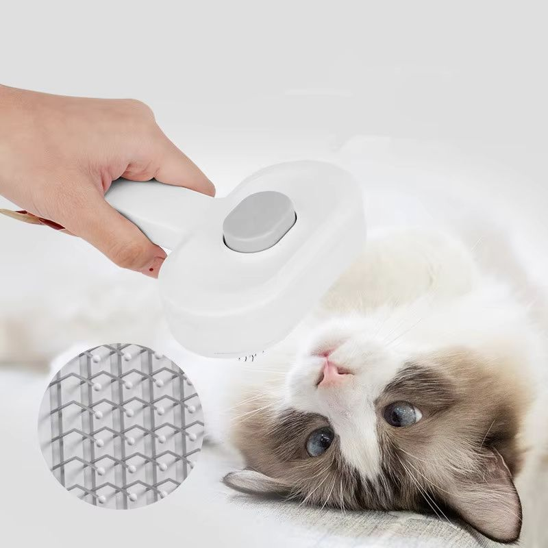 ROADREIGN - Peigne de démêlage professionnel - Brosse en acier inoxydable de qualité salon pour une maison sans poils 3