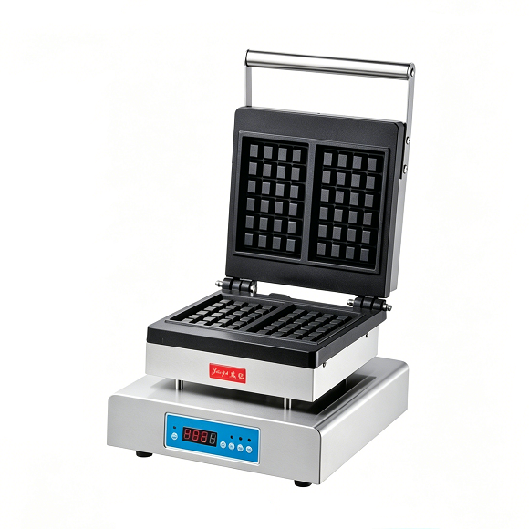 Gaufrier professionnel Kaesid - Gaufrier robuste en acier inoxydable pour cafés et boulangeries 5