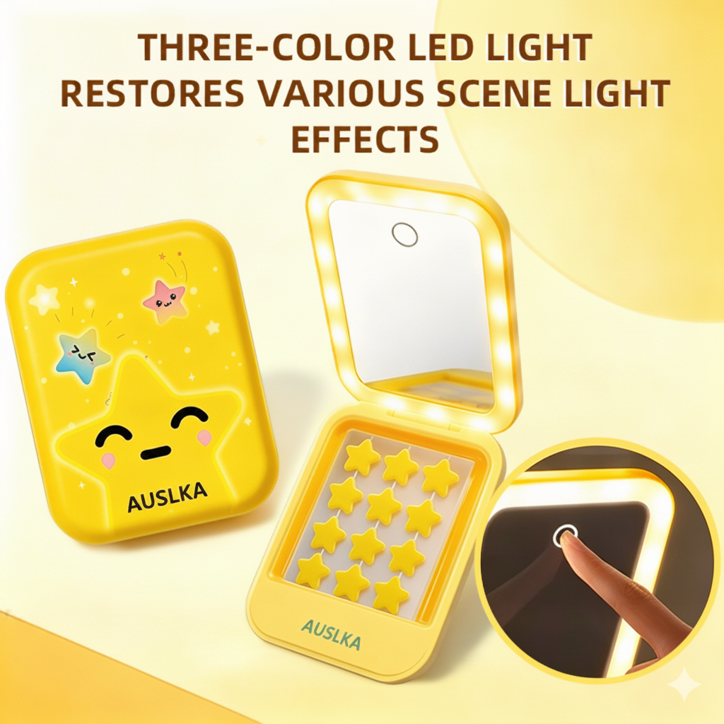 Пластырь от прыщей с LED-зеркалом 1