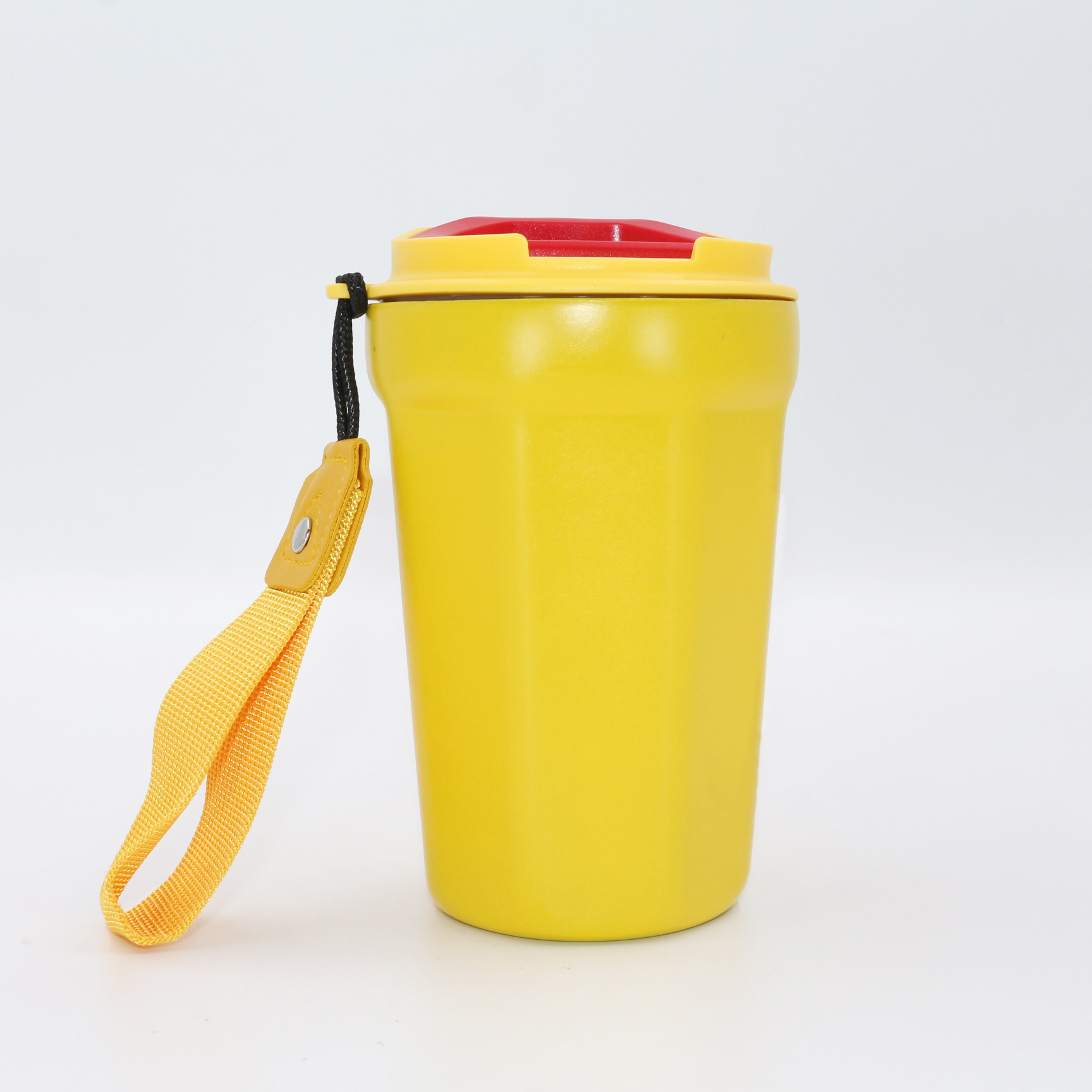 Tazza da viaggio KingLine da 380 ml a doppia parete in acciaio inox 304 | Bicchiere termico portatile a prova di perdite con cordino per uso esterno e quotidiano 11