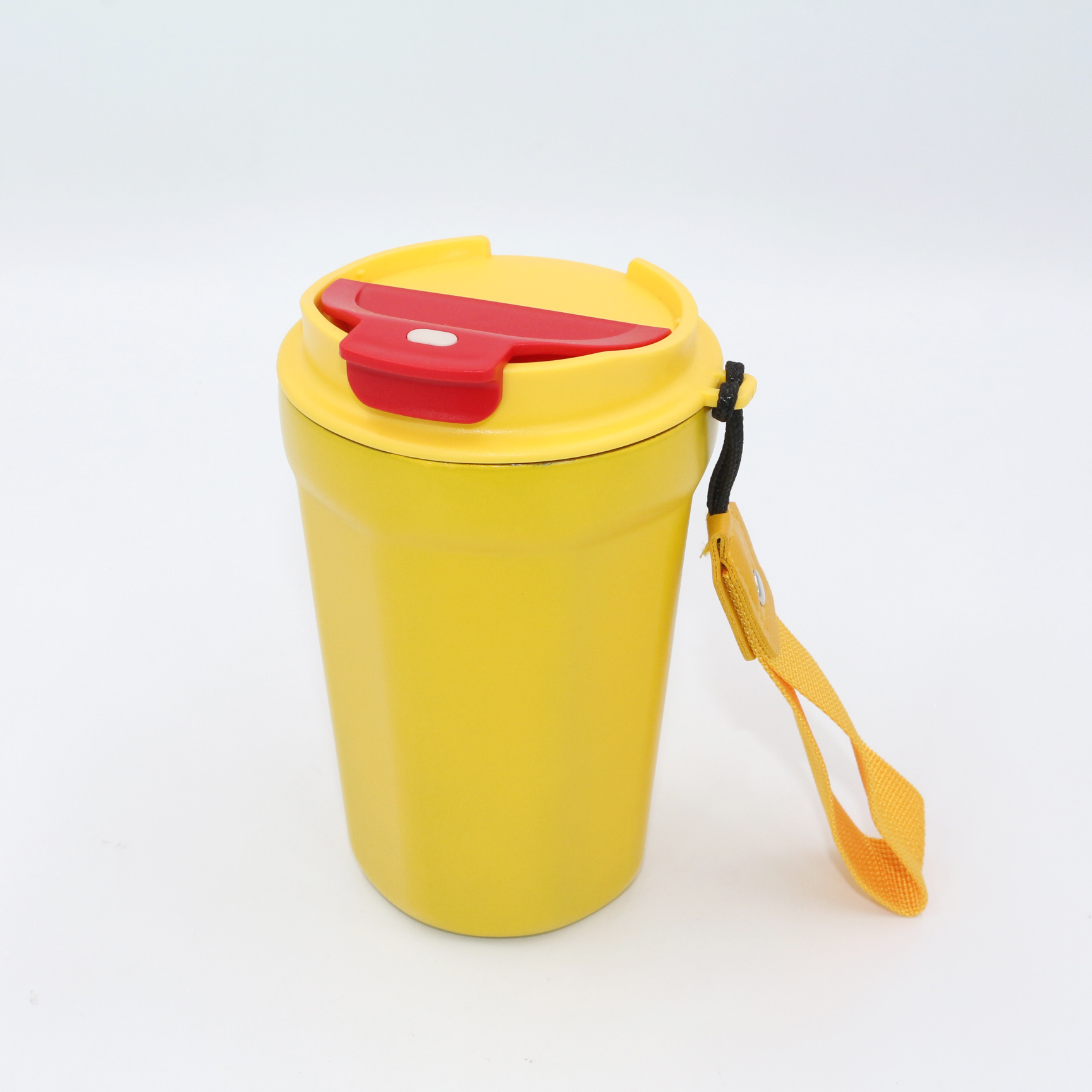 Tazza da viaggio KingLine da 380 ml a doppia parete in acciaio inox 304 | Bicchiere termico portatile a prova di perdite con cordino per uso esterno e quotidiano 14