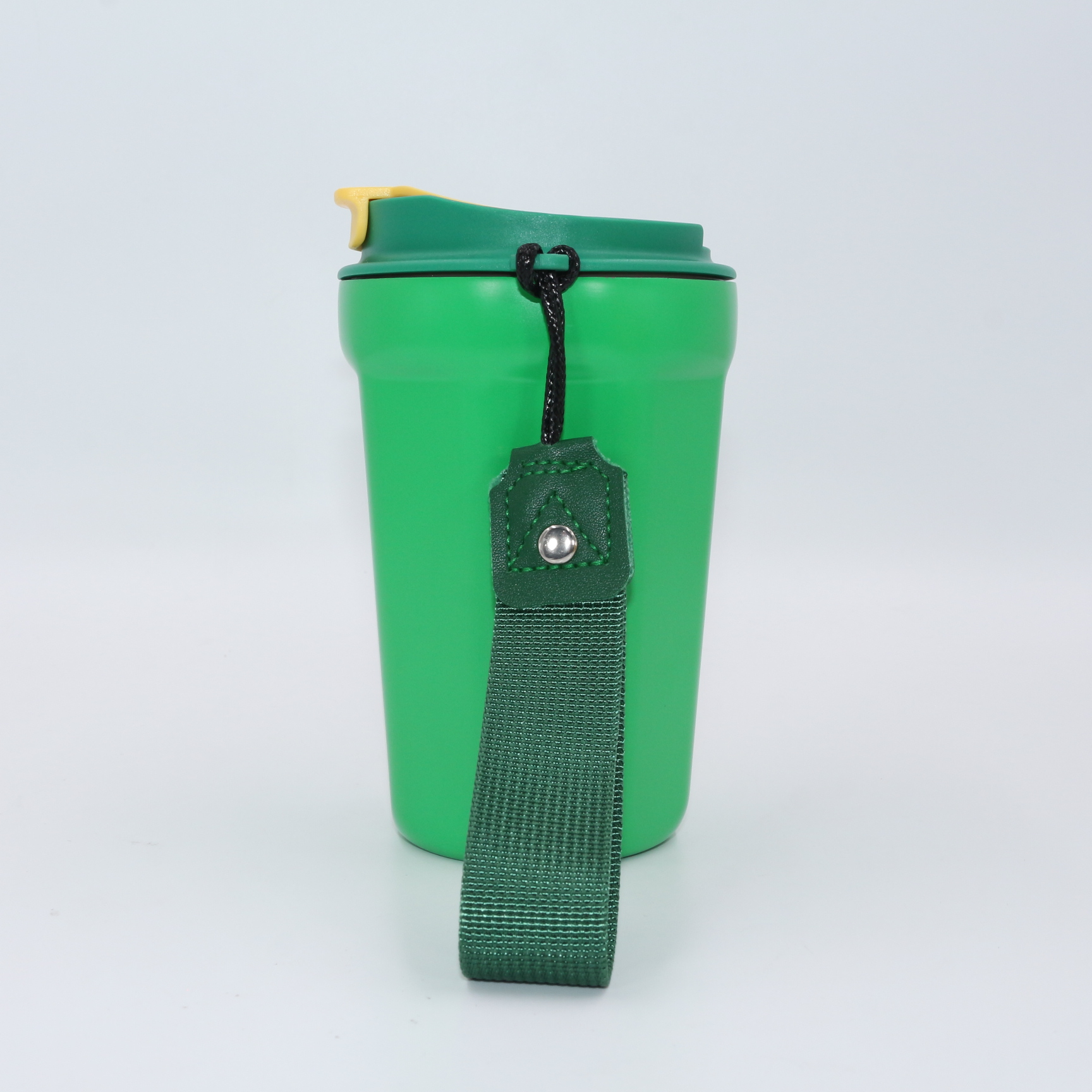 Tazza da viaggio KingLine da 380 ml a doppia parete in acciaio inox 304 | Bicchiere termico portatile a prova di perdite con cordino per uso esterno e quotidiano 5