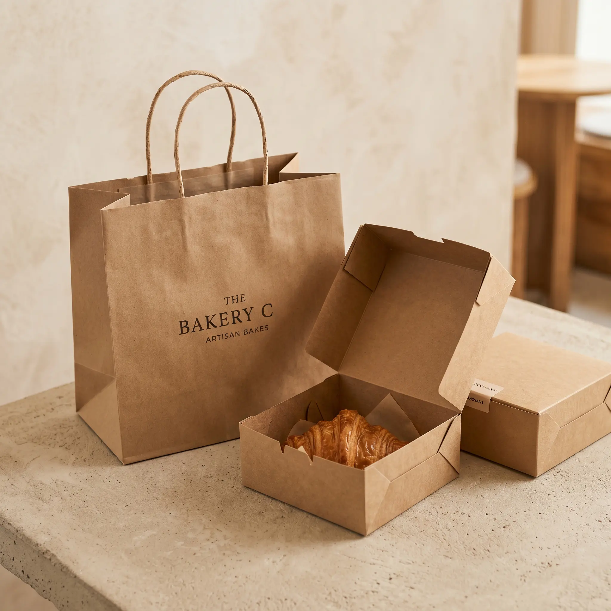 Brown Bread Bags Paper Food Packaging Wholesale - LLC 4