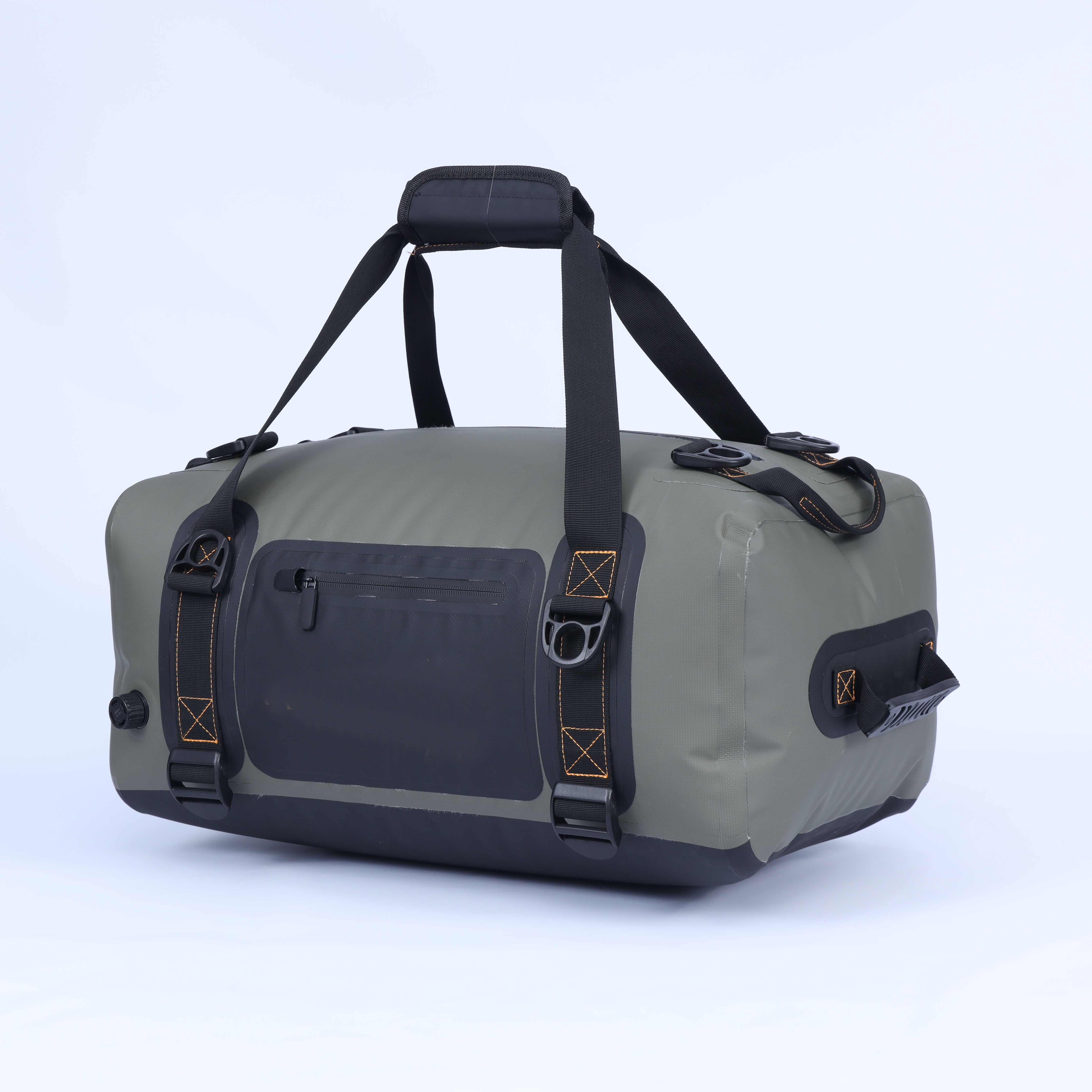 Outdoor Waterproof Dry duffel Bag for Kayaking Boating Fishing Diving Beach  500D PVC TPU Roll Top Drybag travel backpack 12