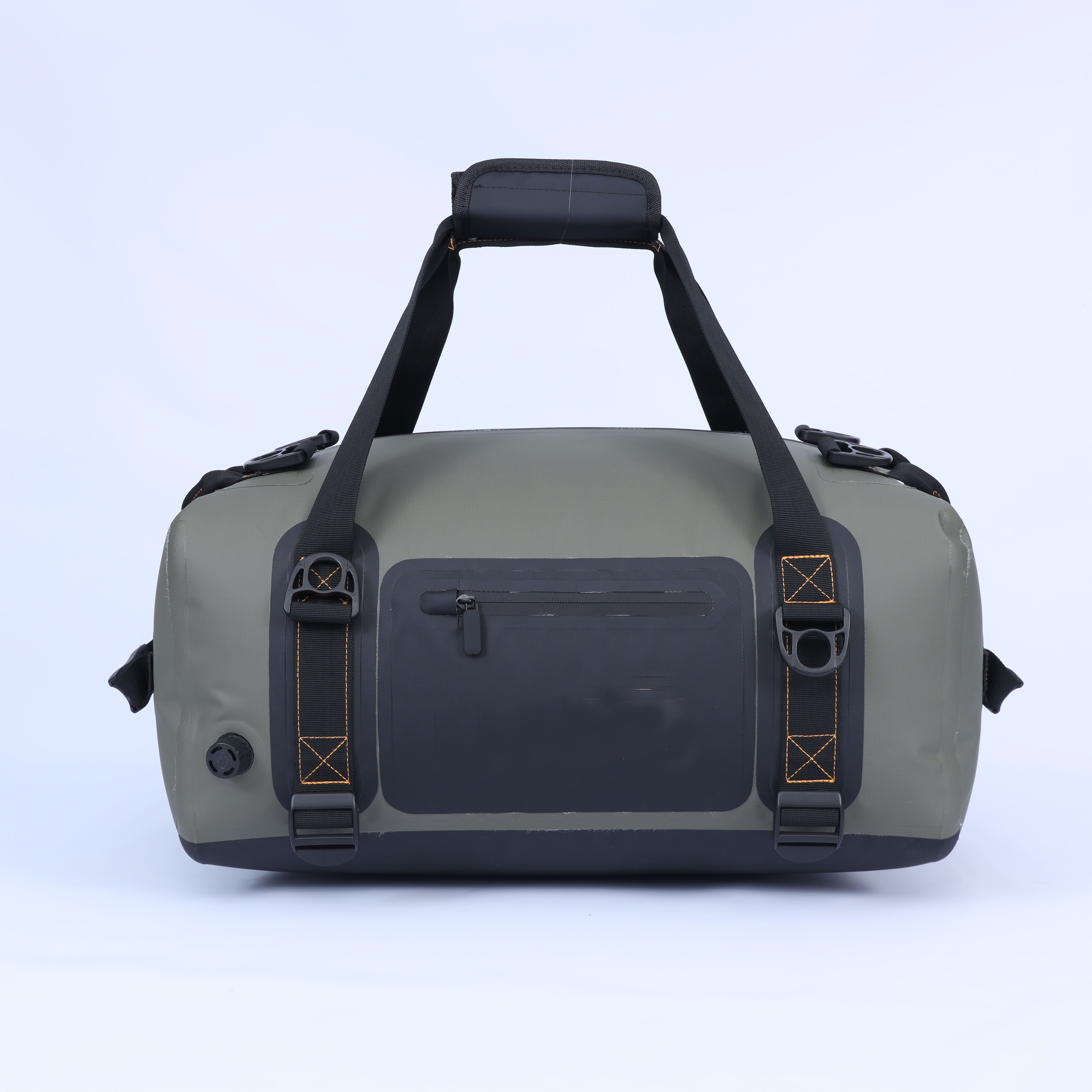Outdoor Waterproof Dry duffel Bag for Kayaking Boating Fishing Diving Beach  500D PVC TPU Roll Top Drybag travel backpack 4