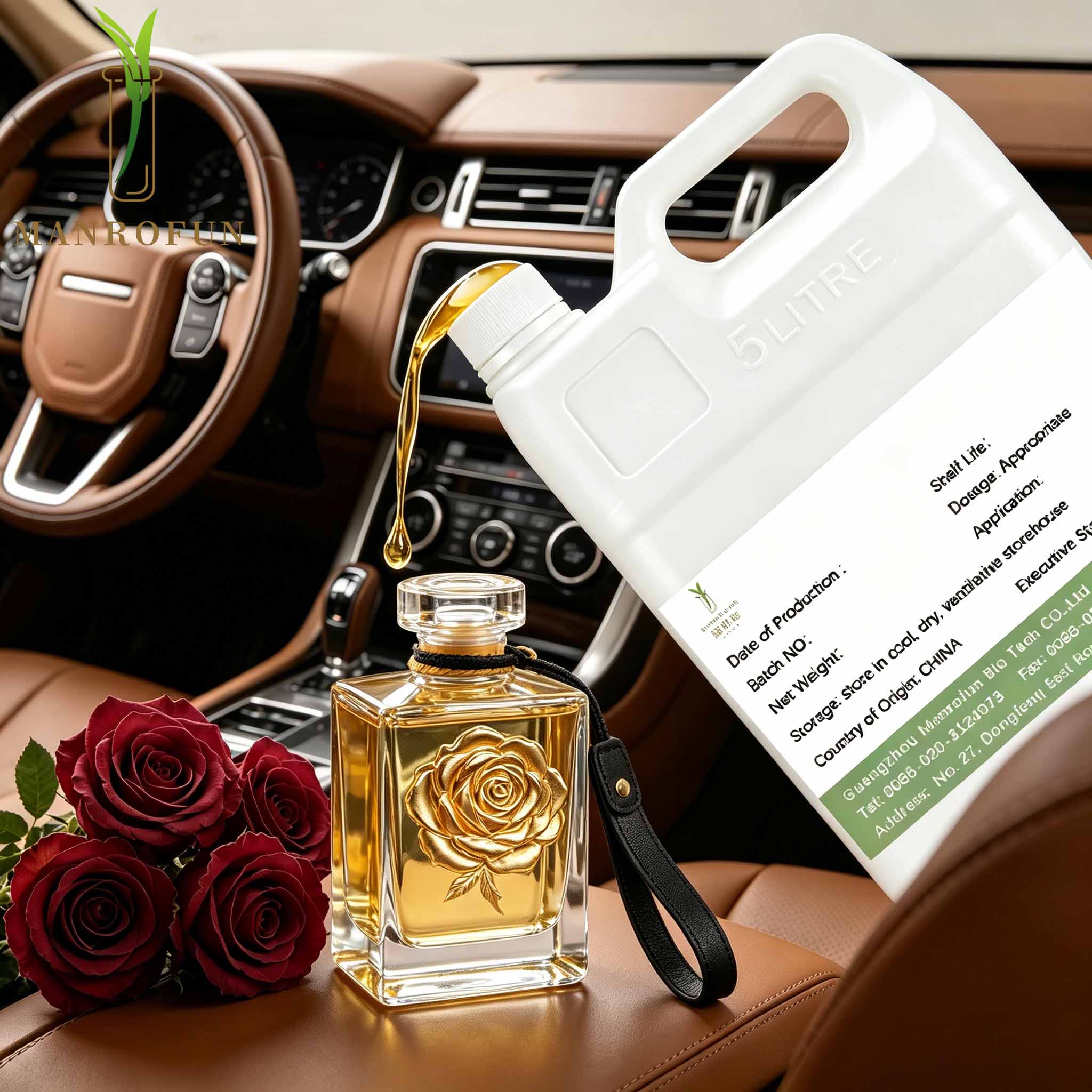 Custom High Concentrate Mild Scent For Mini Car Diffuser Oil 1