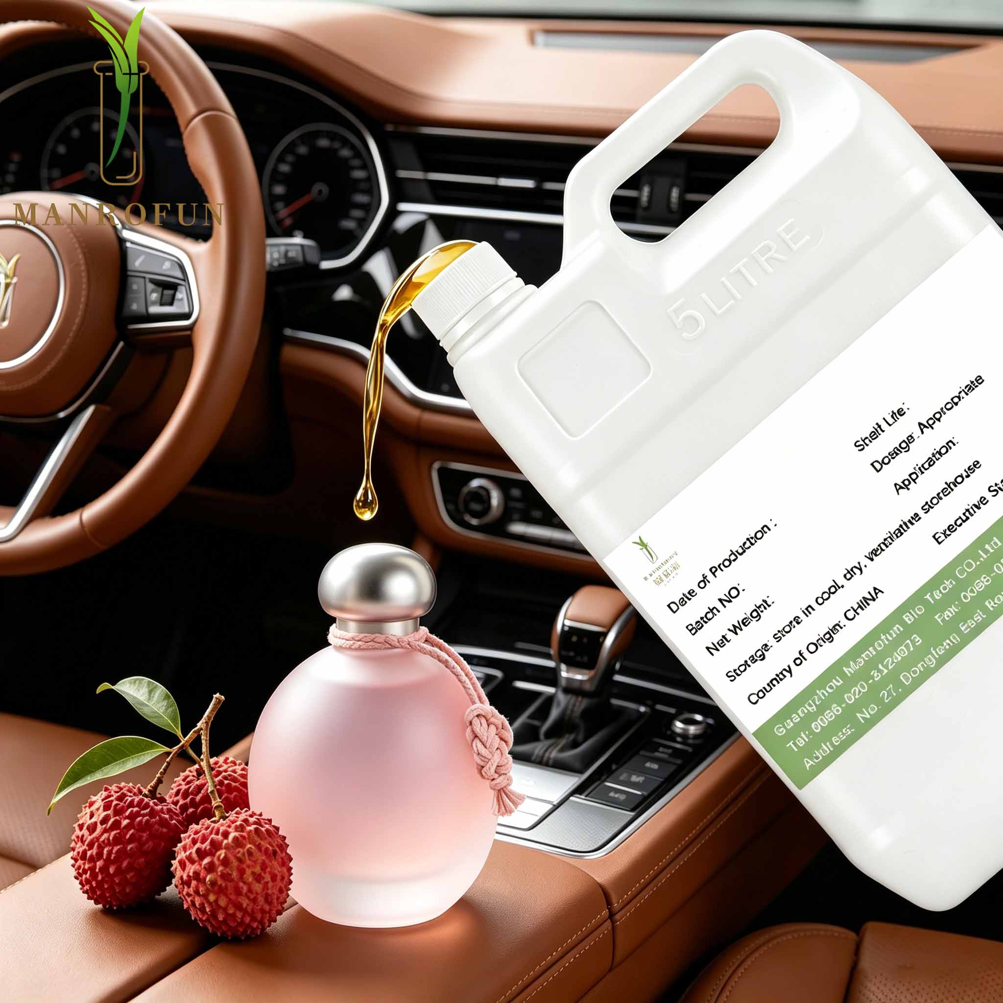 زيت عطري عالي التركيز بالجملة لمعطر جو السيارة 1