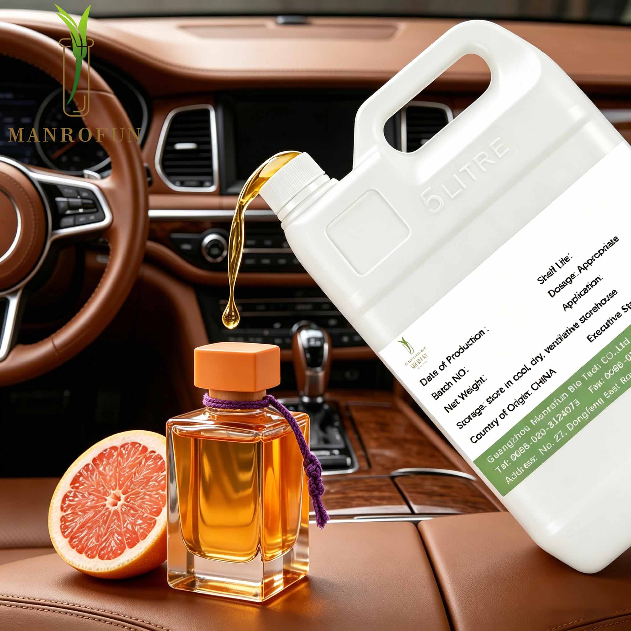 Aceite concentrado de fragancia para perfume de coche personalizado de alta calidad 1
