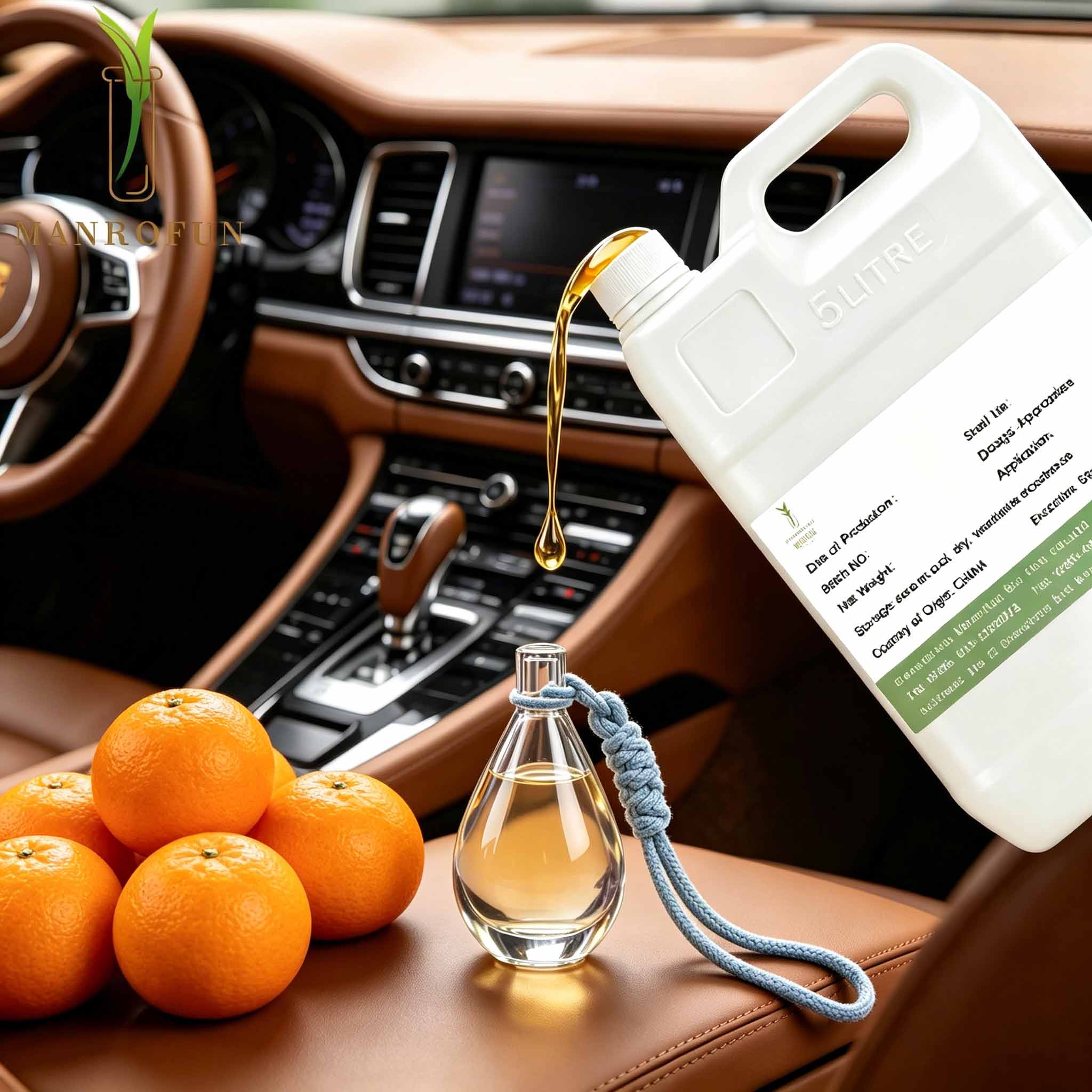 OEM Long Lasting Citrus Scent For Car Interior Use 1