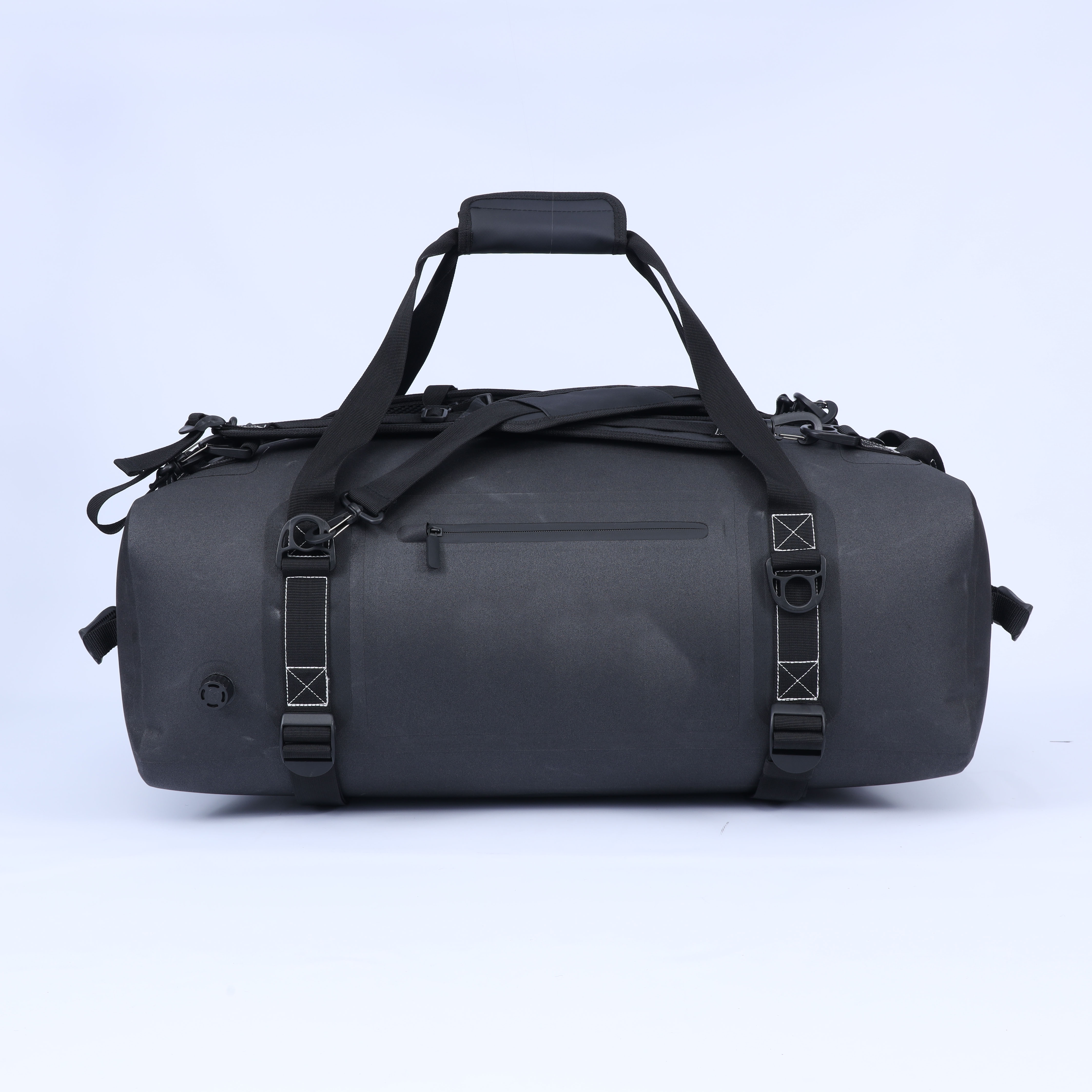 Waterproof Outdoor Large Capacity Traveling Sports Weekender Overnight Foldable Travel Duffel  Bag with Dry Wet Separation Pocket 2