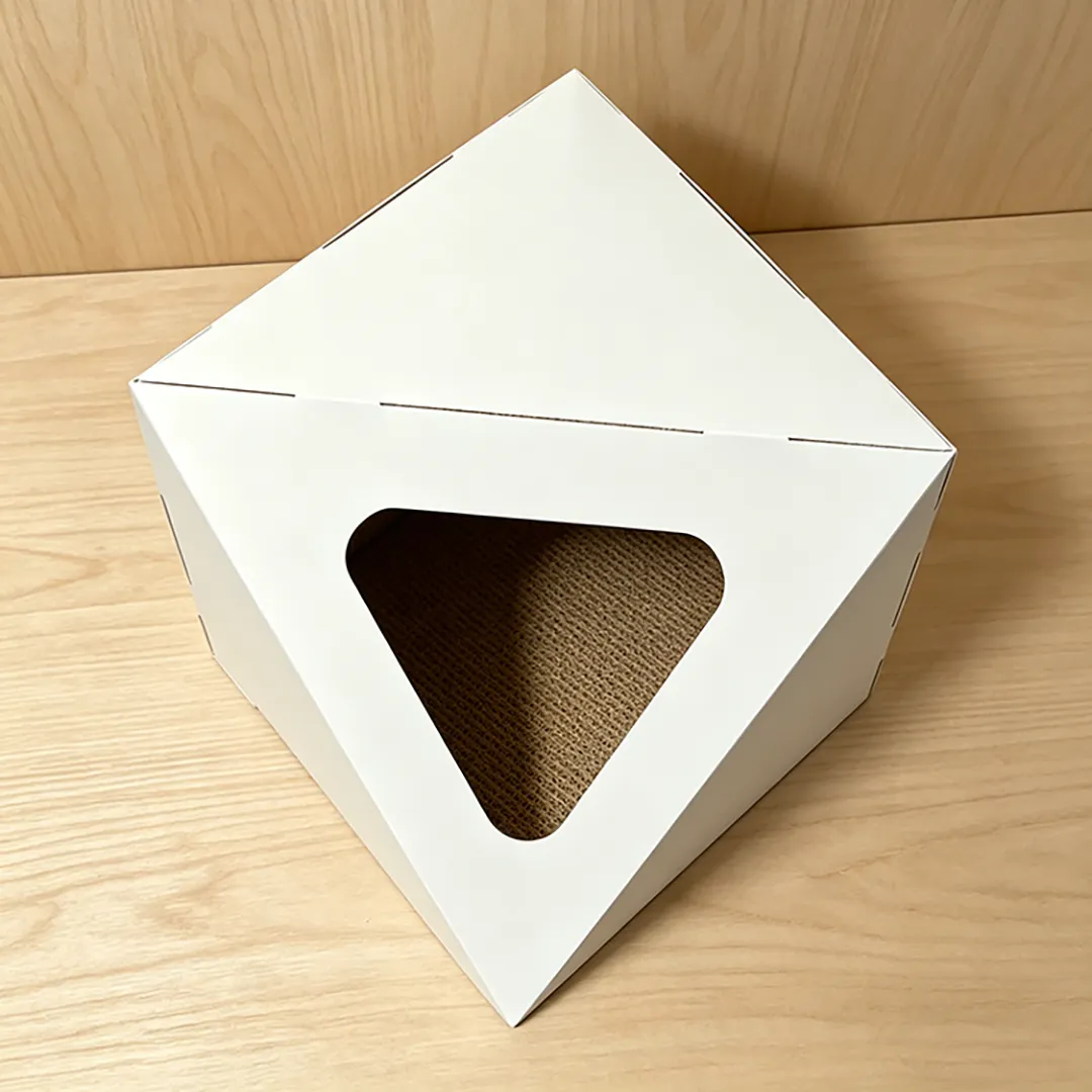 Best-selling Custom Minimalist Polyhedral Cat House WW-0026 2