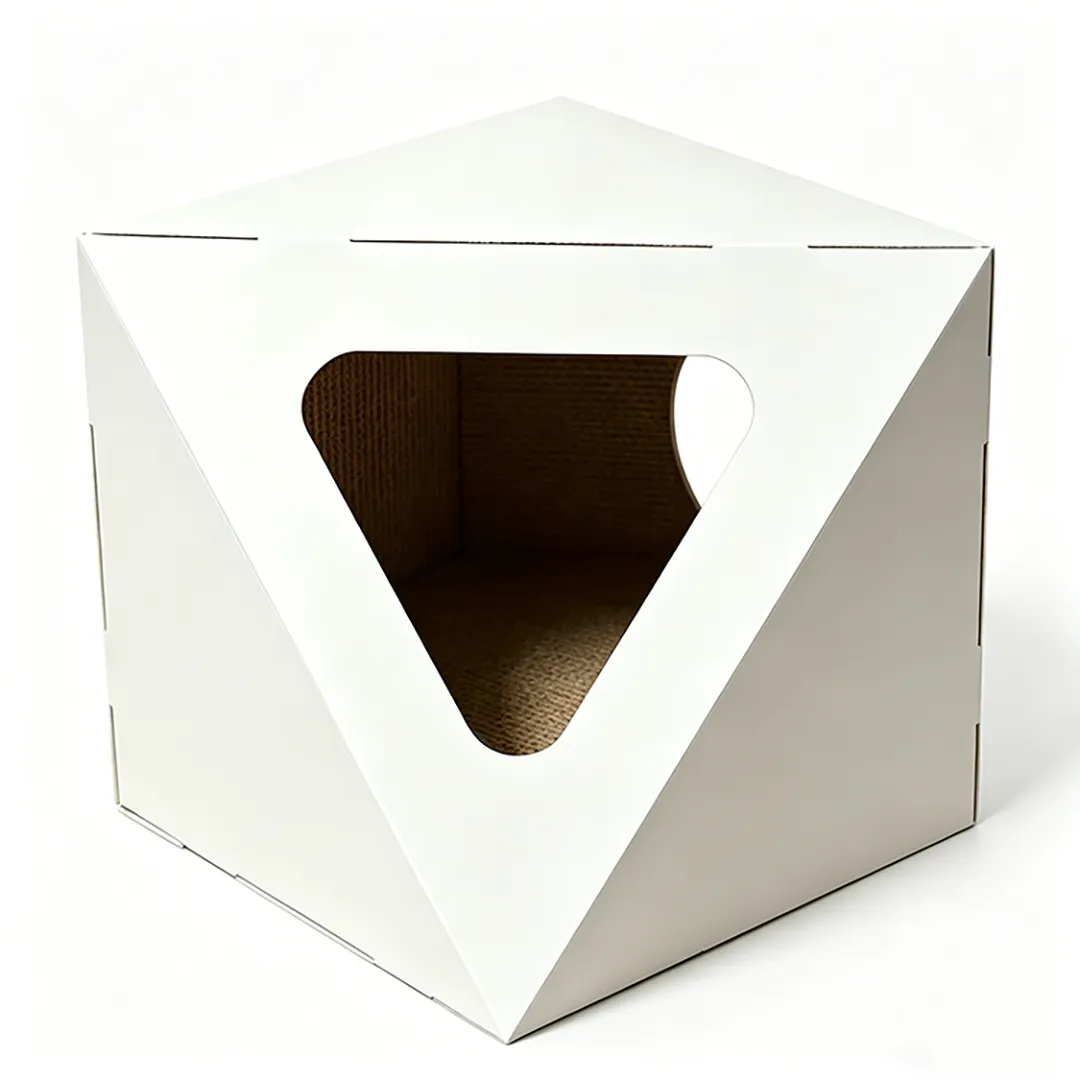 Best-selling Custom Minimalist Polyhedral Cat House WW-0026 1