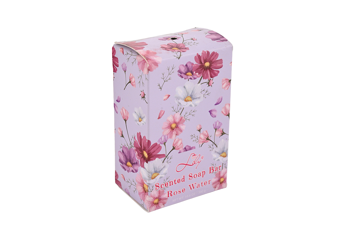 300g Rose Water Scented Soap Bar - Moisturizing Floral Bath Soap for Soft, Smooth & Refreshed Skin 3