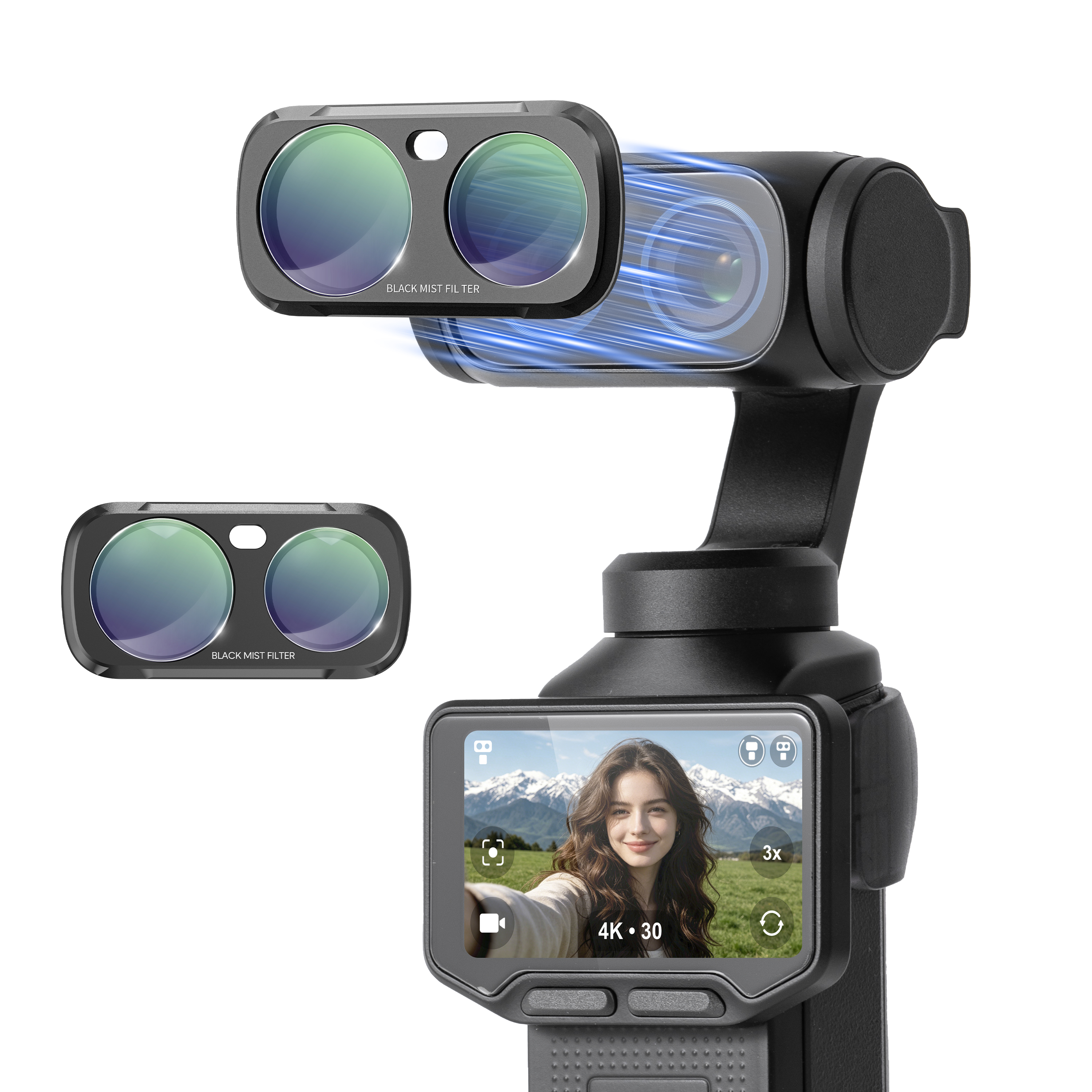 Filtro de niebla negra STARTRC para Insta360 Luna Ultra