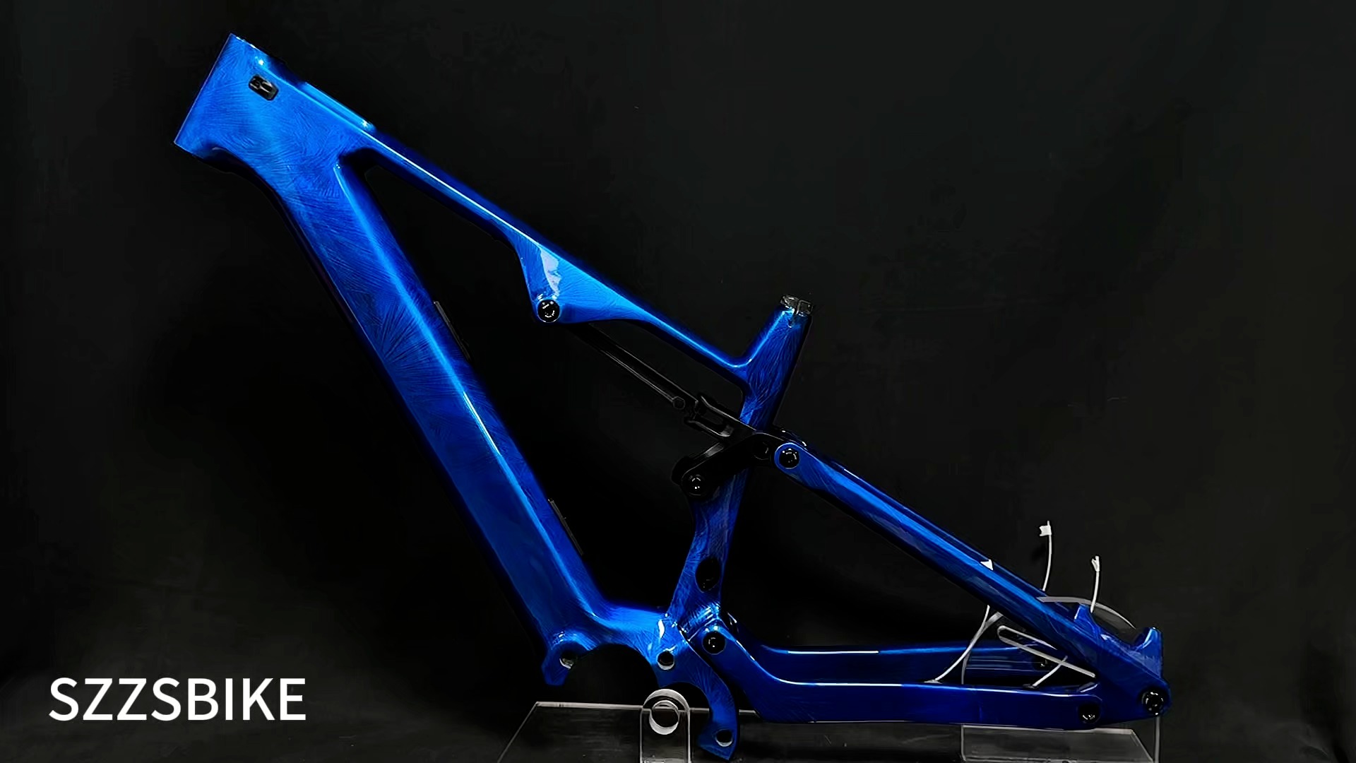 Настраиваемая карбоновая рама для электровелосипеда SZZSBIKE CEF69 | Мотор Bafang M510/M510RS/M560, дисплей DPC030, кронштейн UDH, 29-дюймовые колеса 1