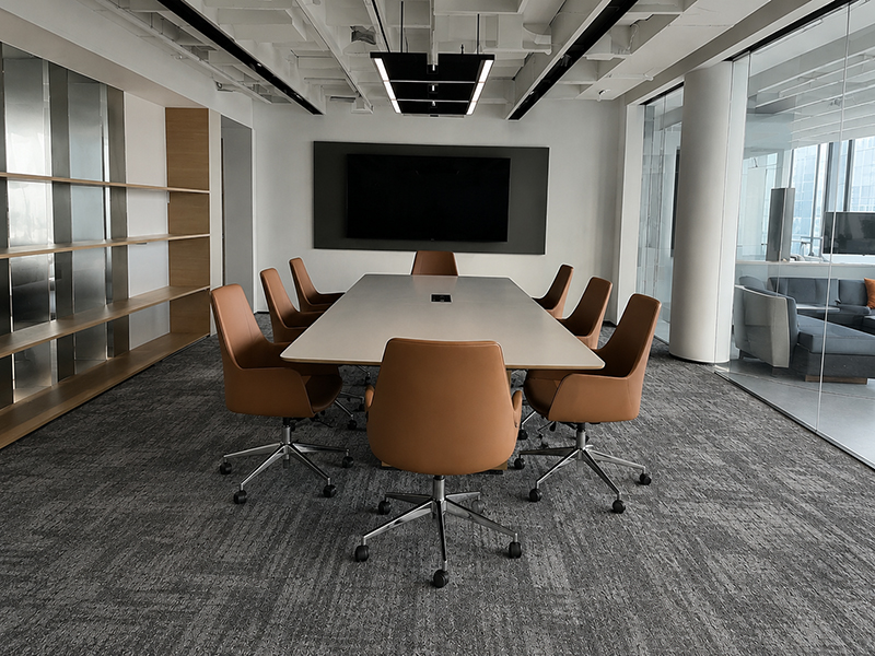 Piastrelle di moquette modulari in polipropilene di alta gamma, moderne e di design, 50x50 cm, per uffici e hotel | Produttore di moquette modulari per uffici e hotel 7