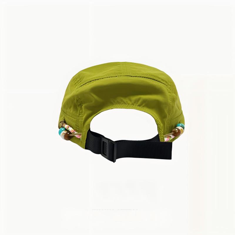 Adjustable flat bill hat