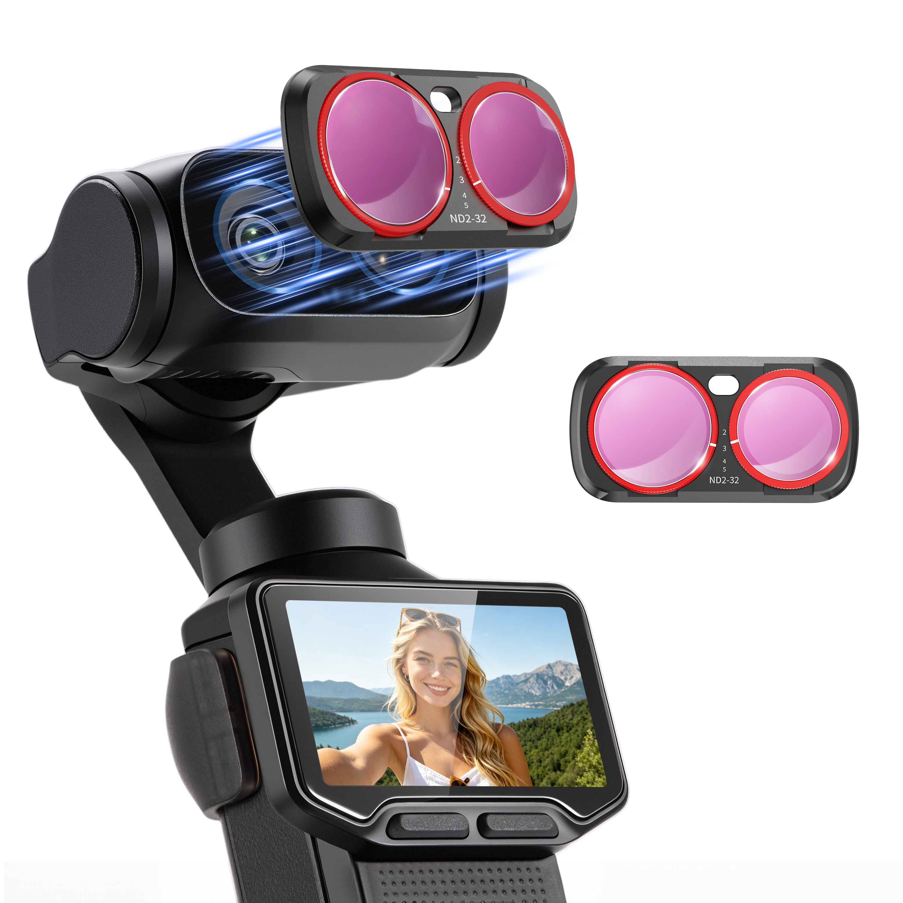 Filtro STARTRC VND ND2-32 para Insta360 Luna Ultra